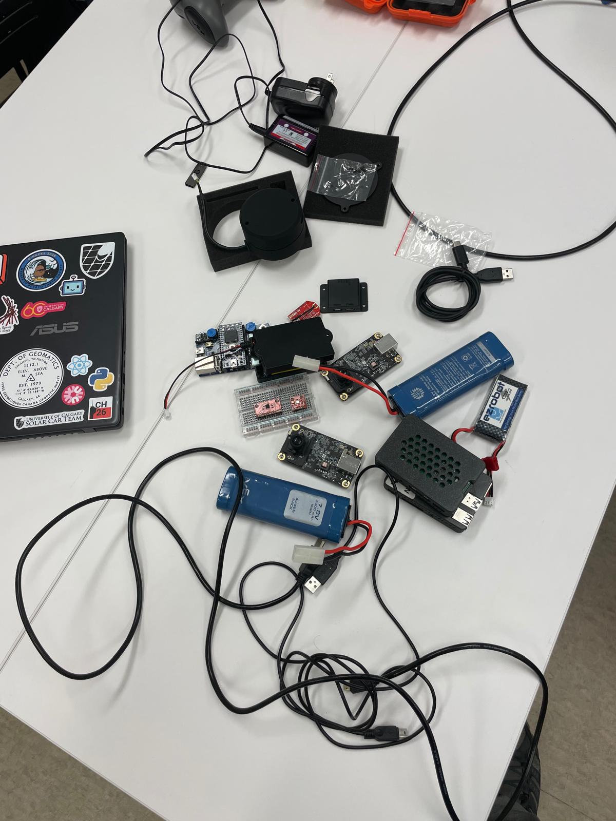 ROAM robotics sensors and autonomous mapping hardware